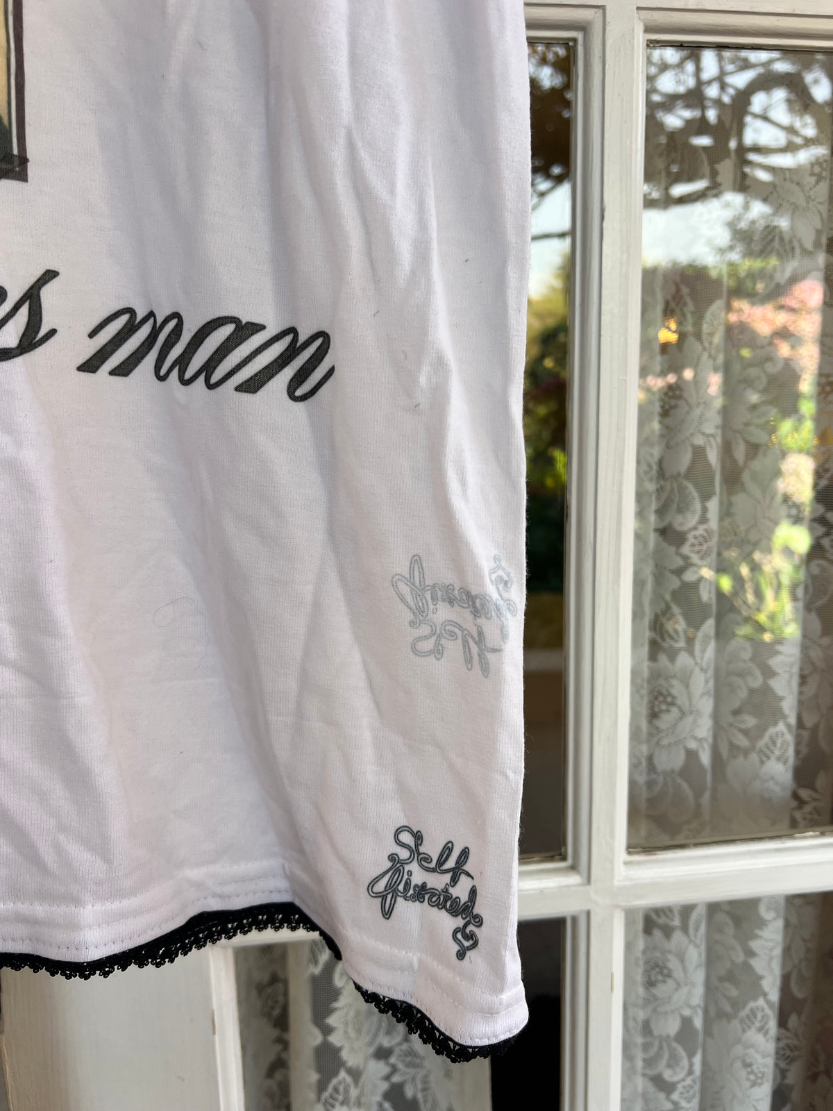 Death of a ladies man tee - L