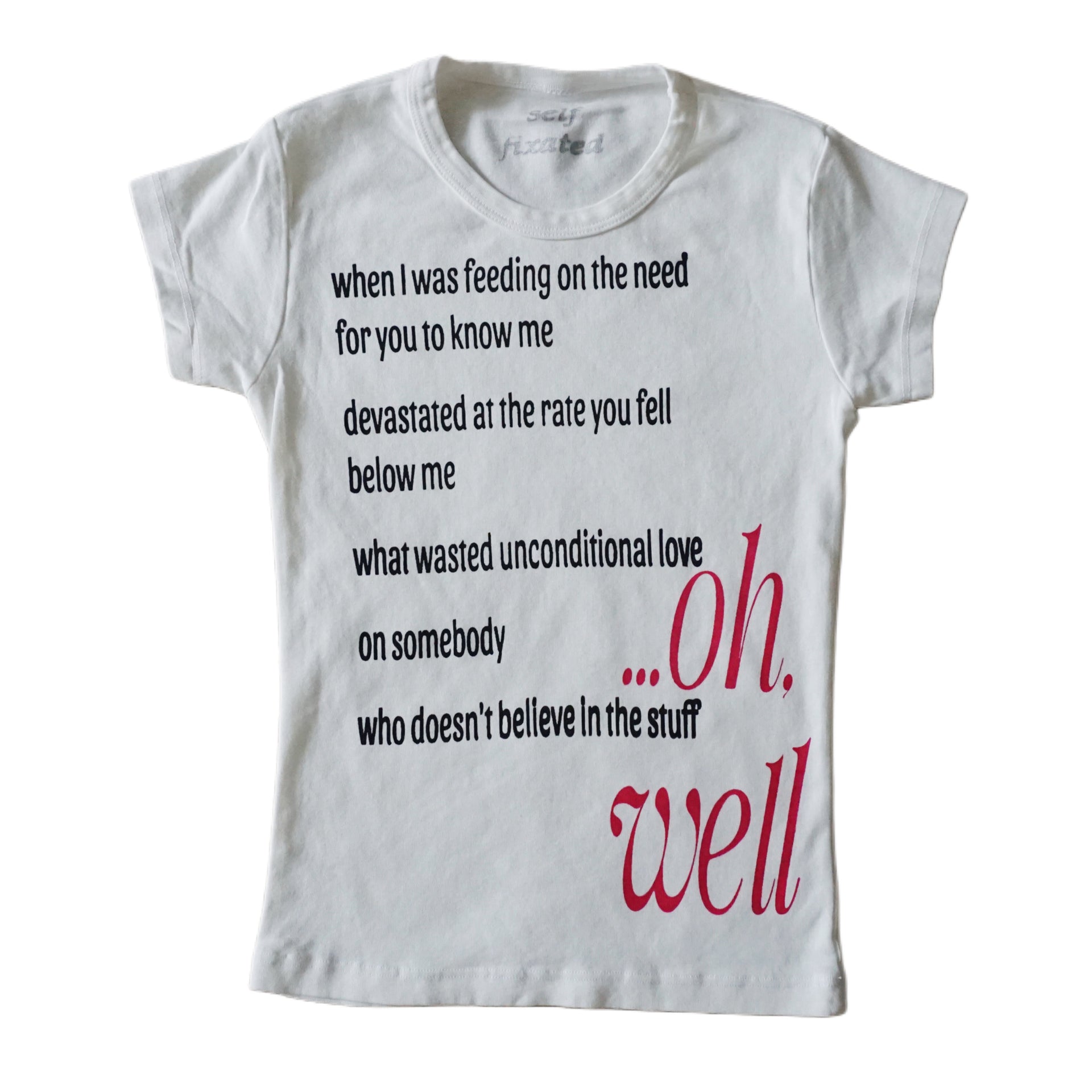 Oh well Fiona Apple lyrics baby tee