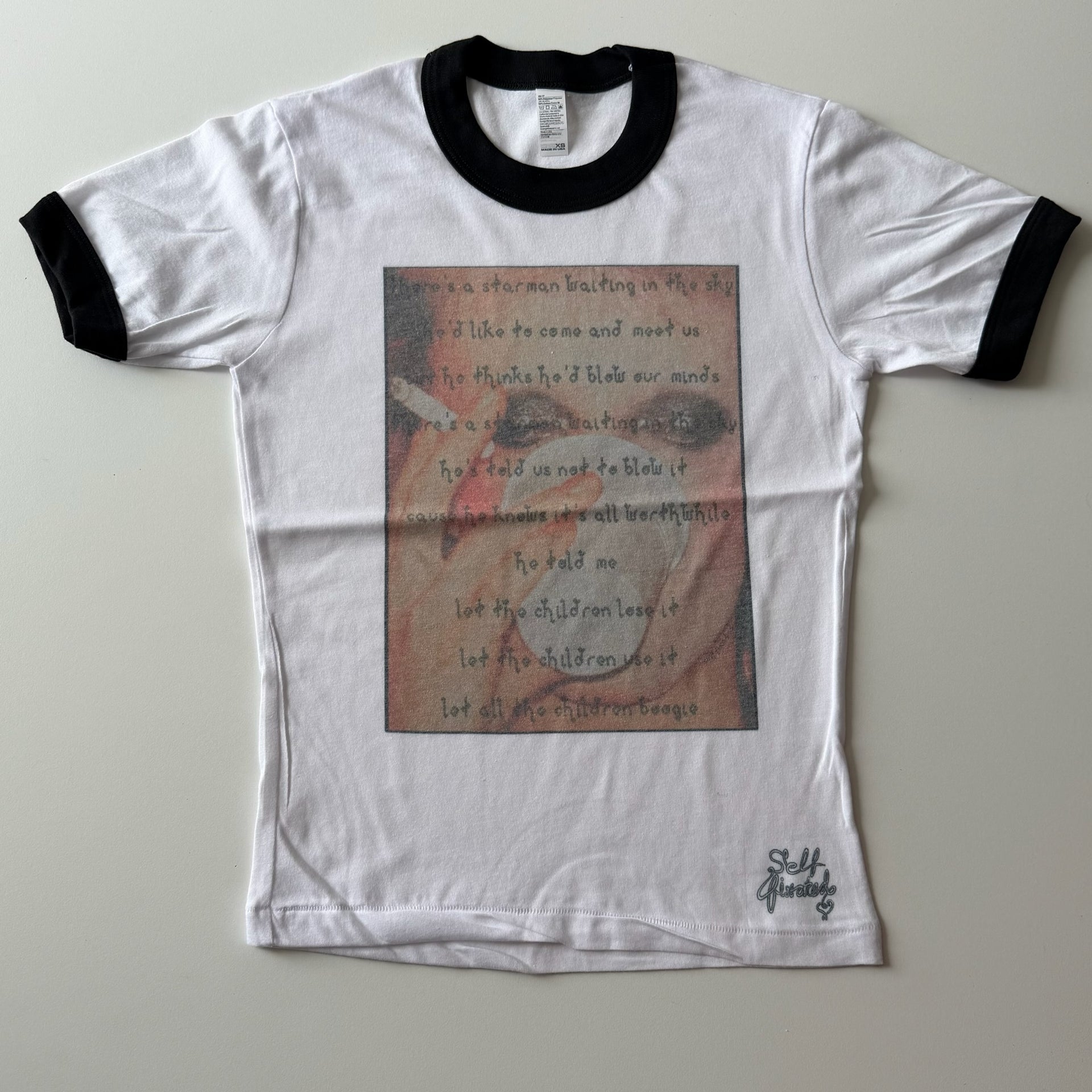 Starman baby tee - XS