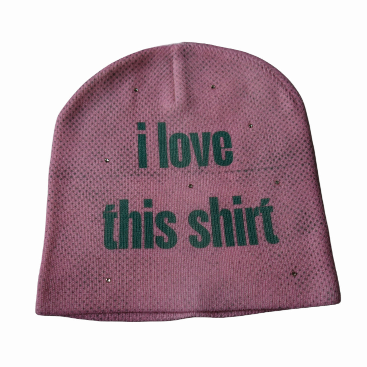 I love this shirt beanie