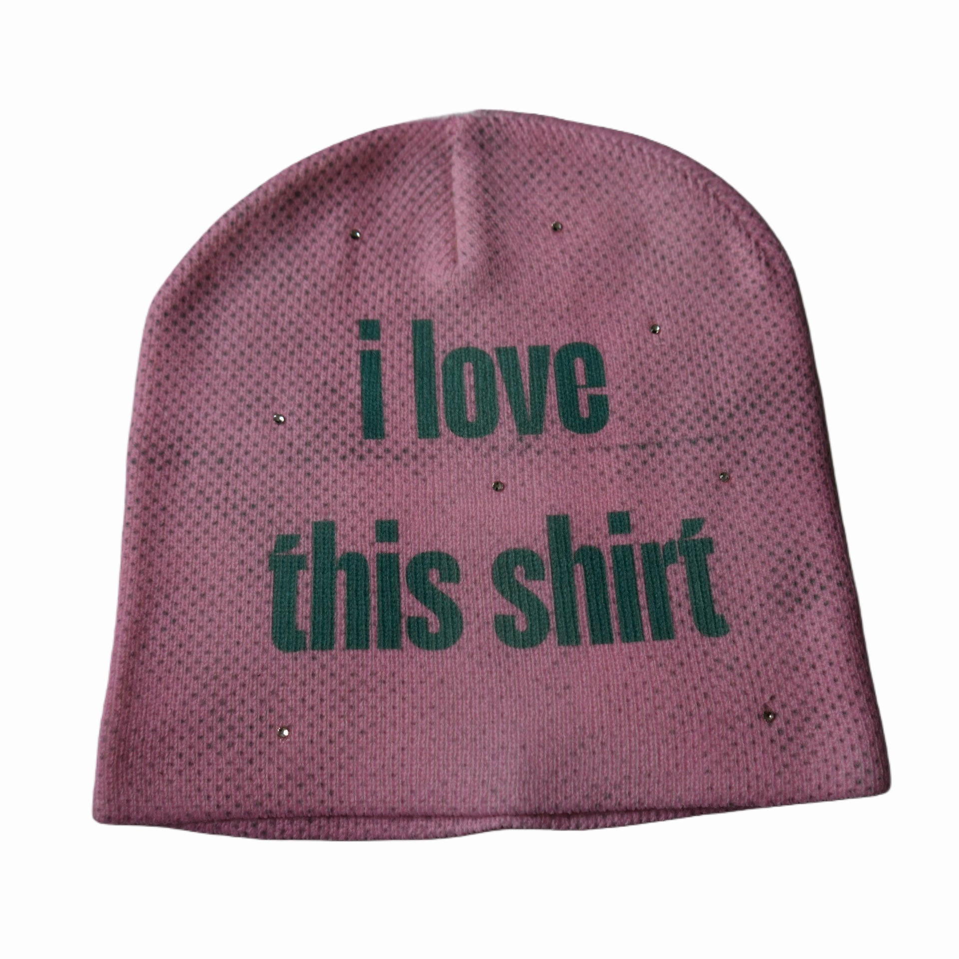 I love this shirt beanie
