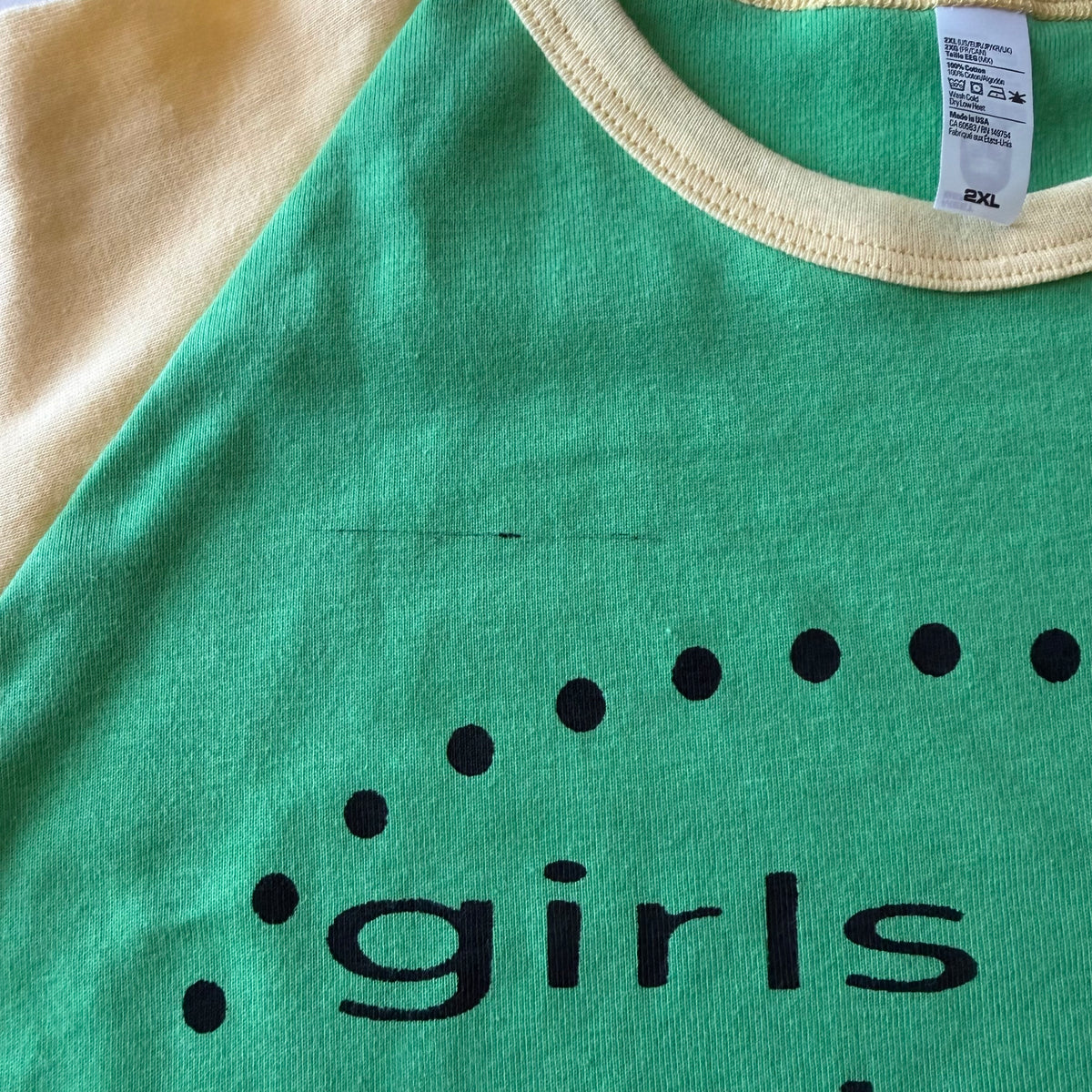 Girls are the coolest 3/4 sleeve - 2XL