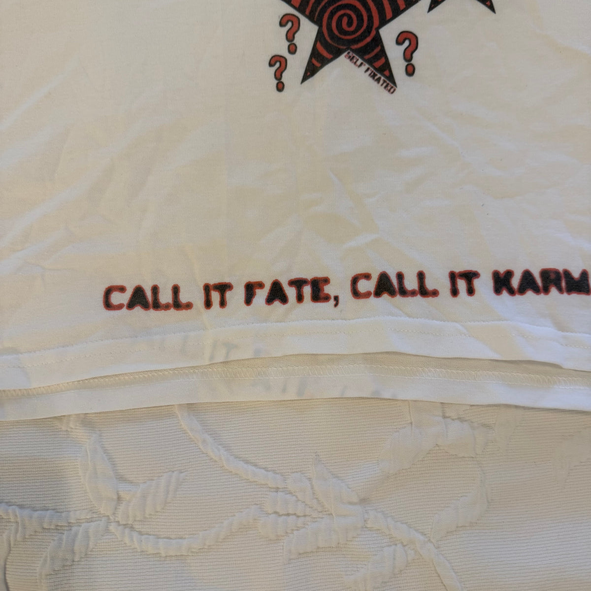 Call it fate, call it karma reg tee - XL