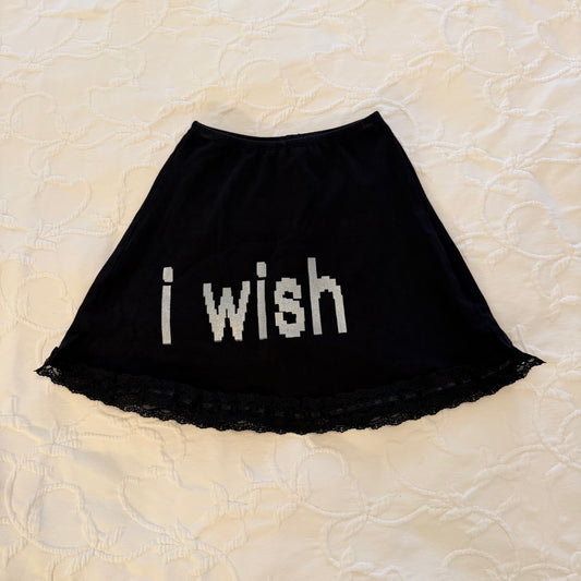 I wish I was real skirt - XS