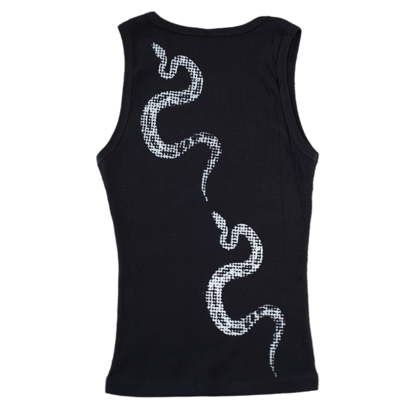 Snake two sided print tank top