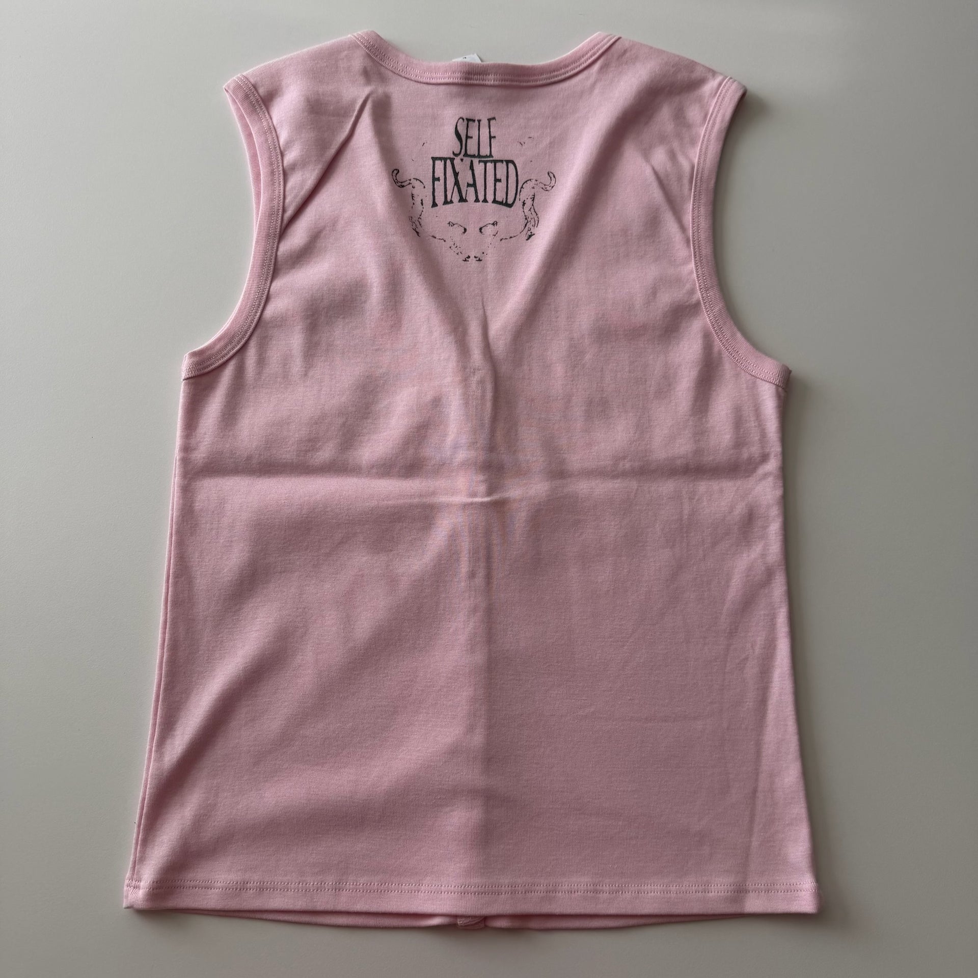 Headphones button up vest - L
