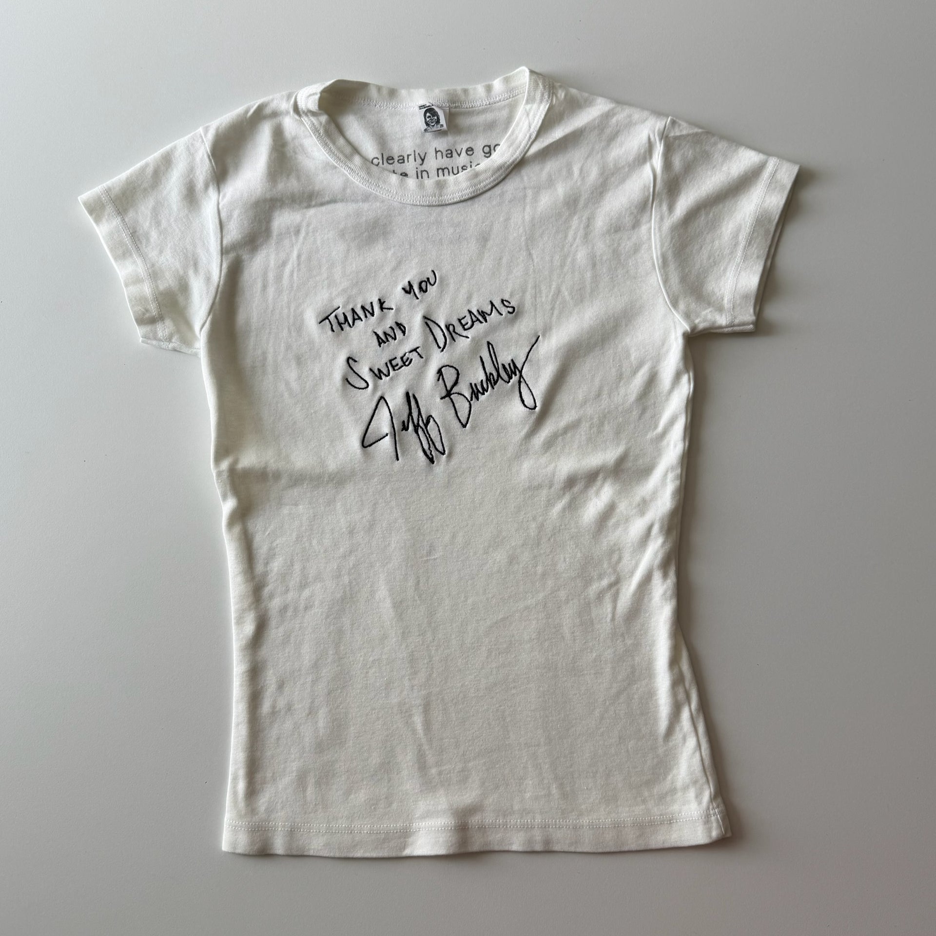 Jeff Buckley baby tee - XS