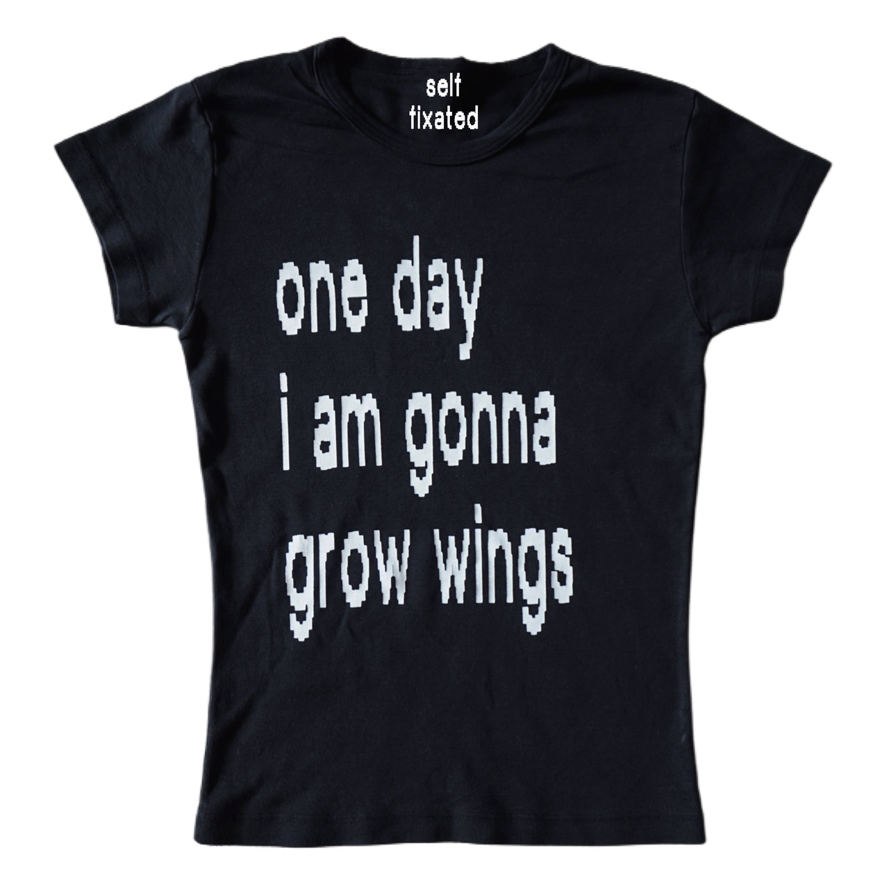 One day I am gonna grow wings baby tee