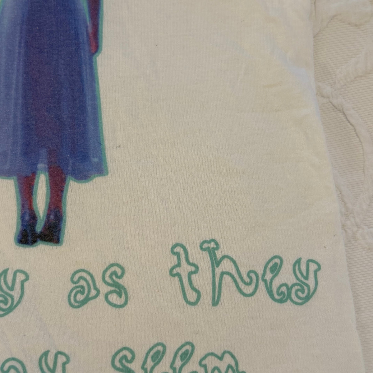 To the fools who dream baby tee - XL