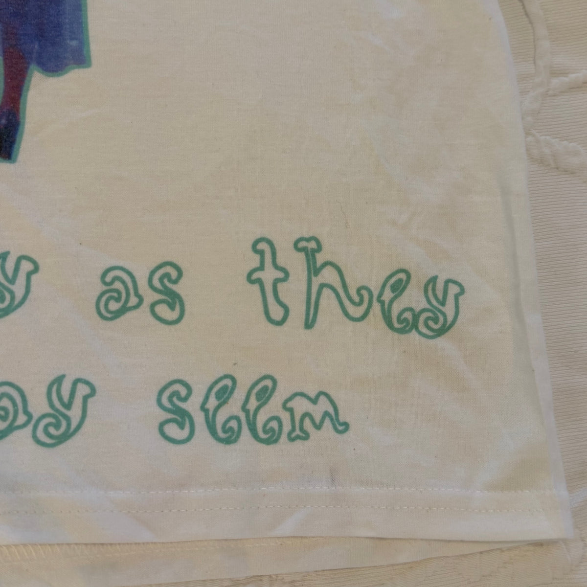 To the fools who dream baby tee - XL