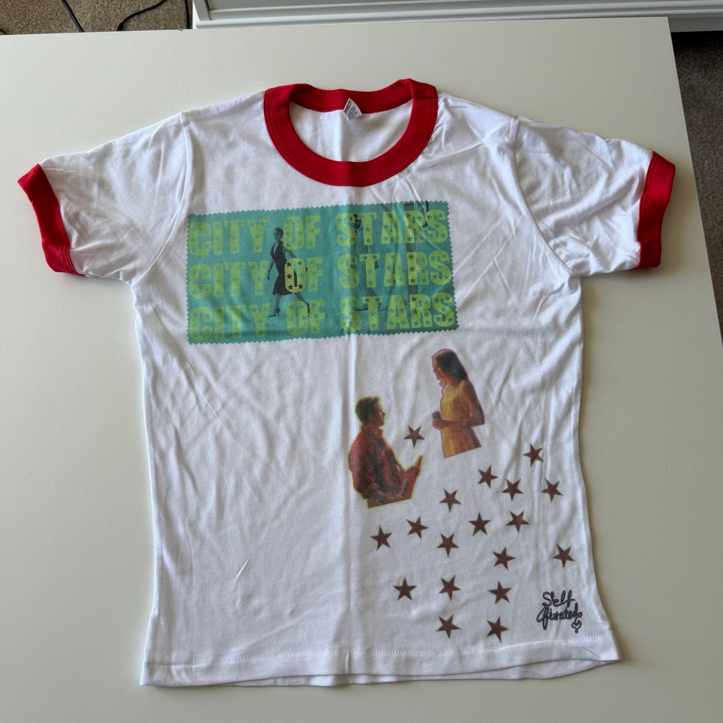 City of stars ringer tee - XL
