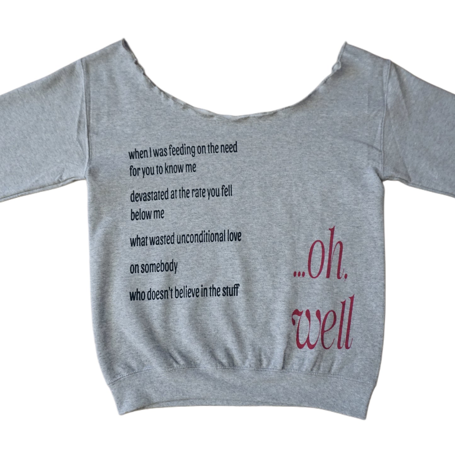 Oh well Fiona Apple lyrics sweater