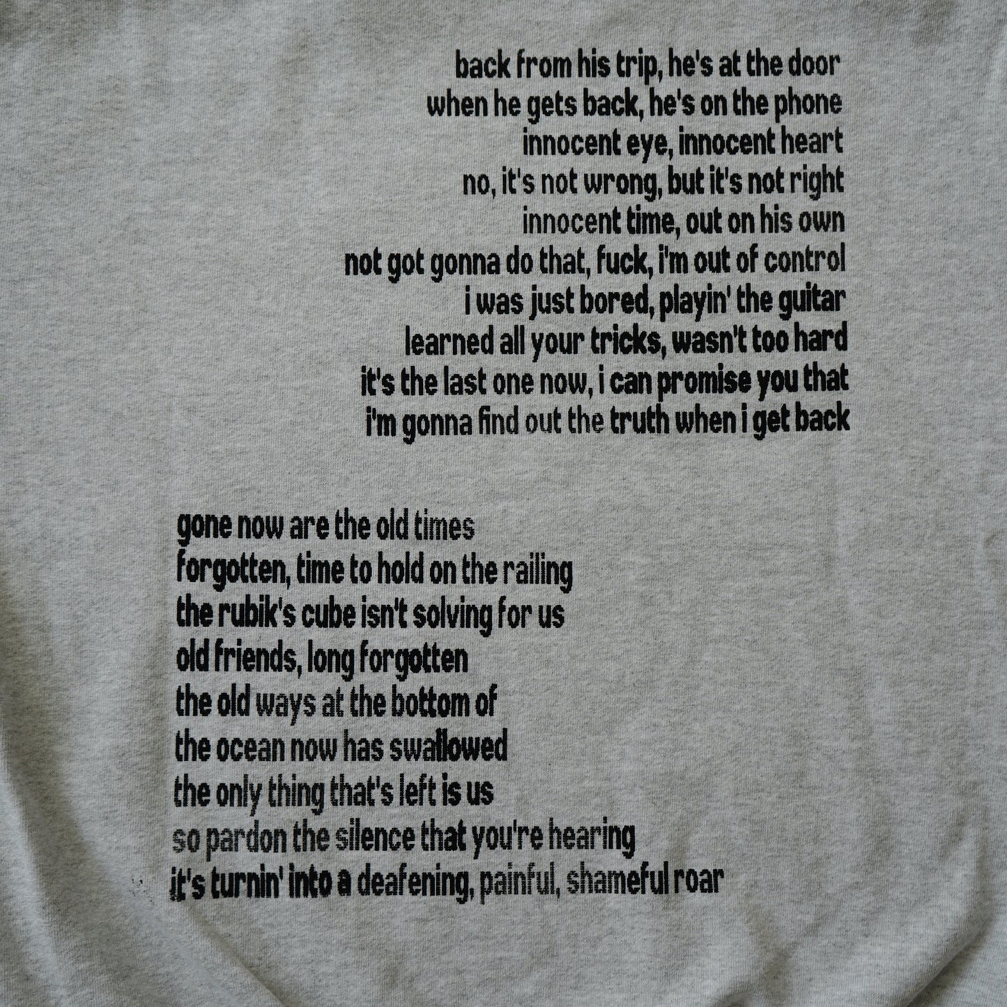 Ode to the mets crewneck