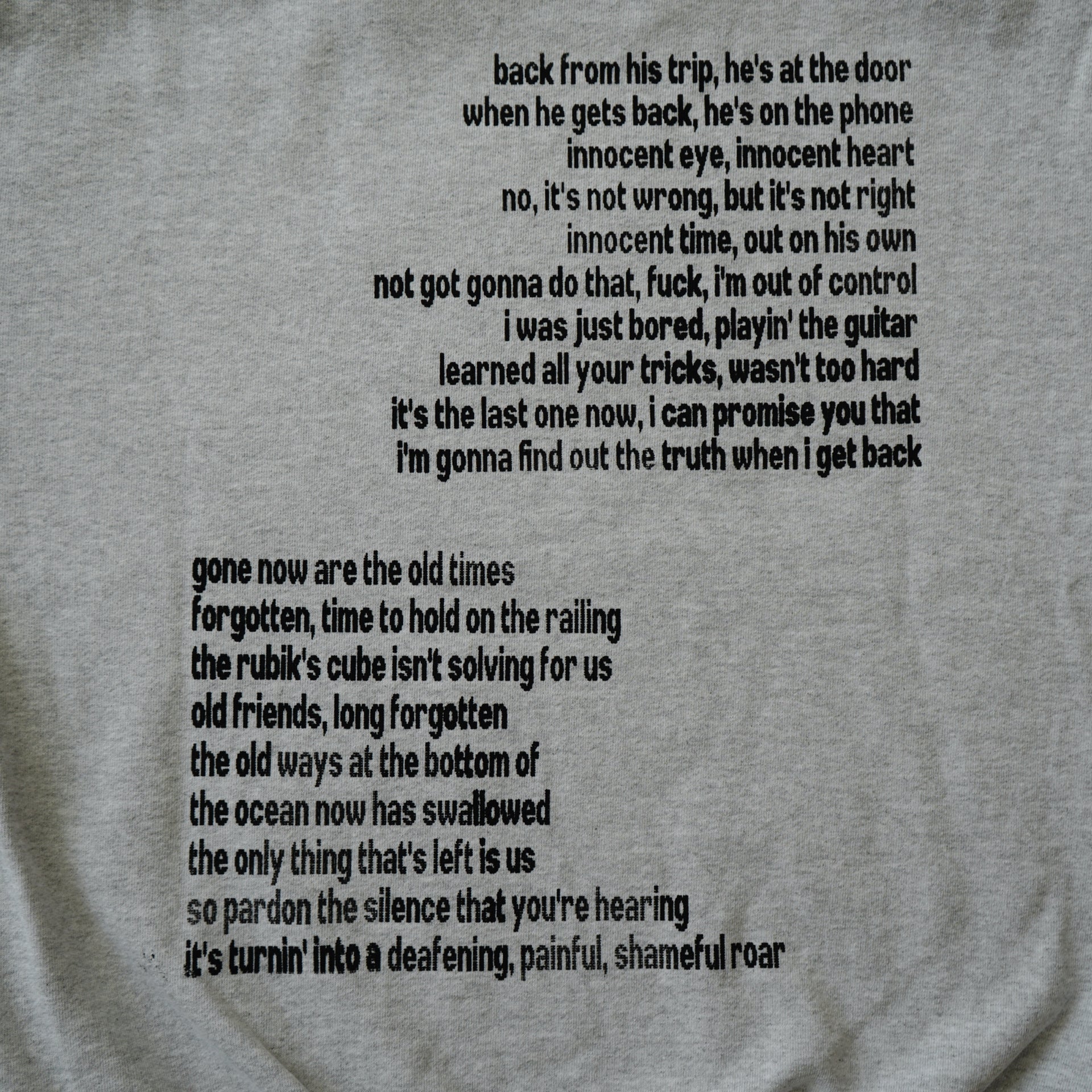 Ode to the mets crewneck