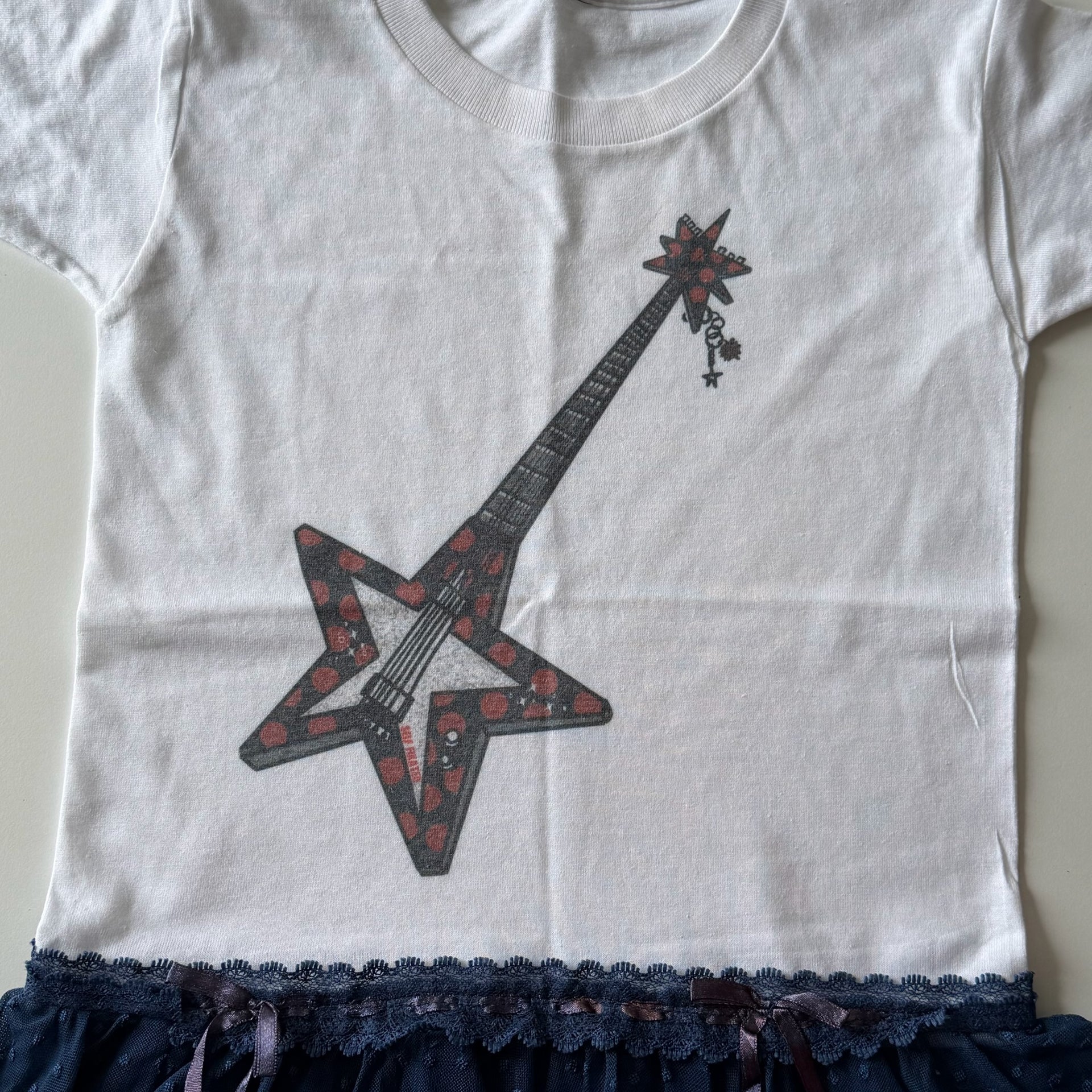 Rockstar tutu baby tee - XXS