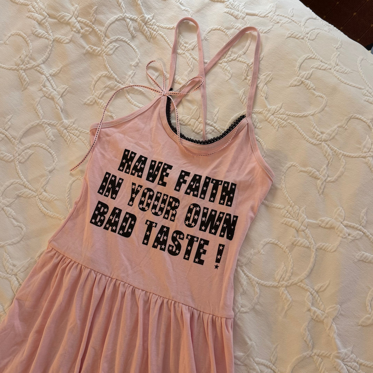 Have faith in your own bad taste dress - XL