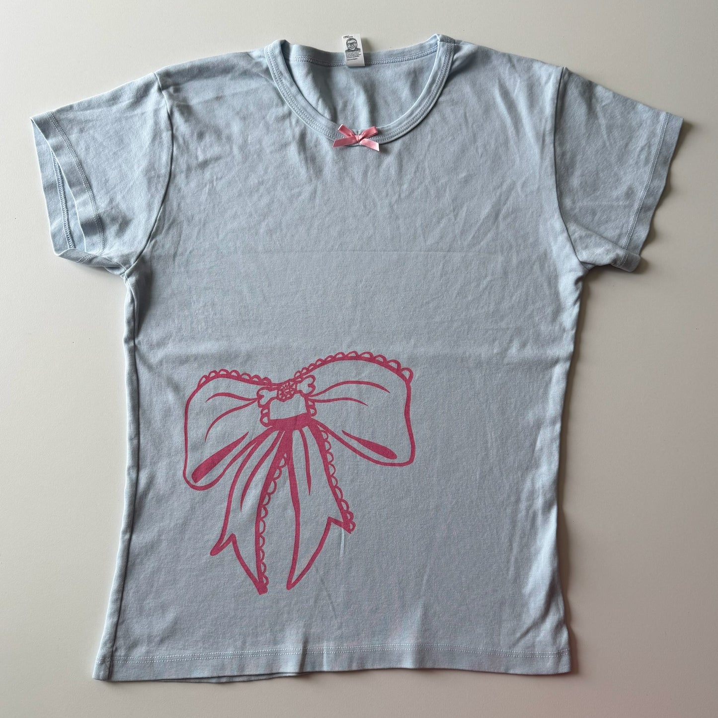 Bow baby tee - XL