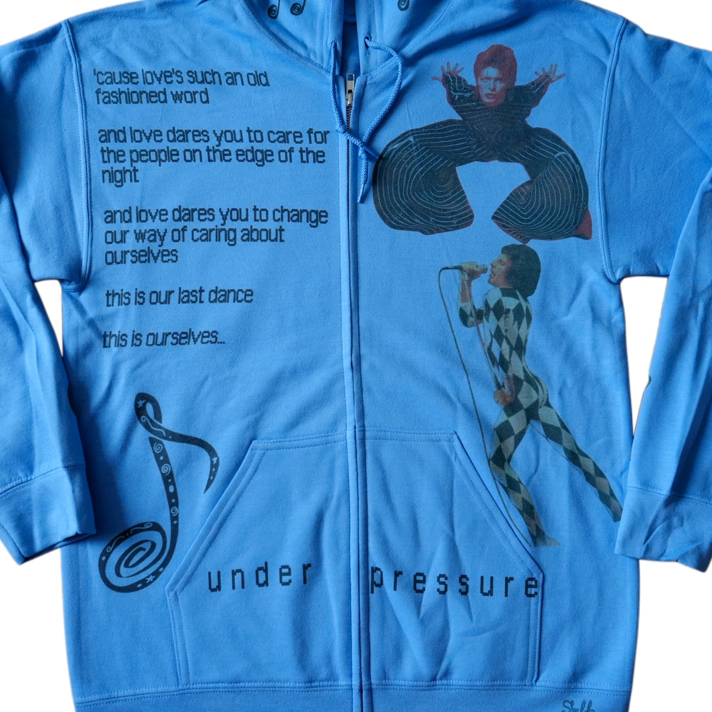 Under Pressure zip up hoodie