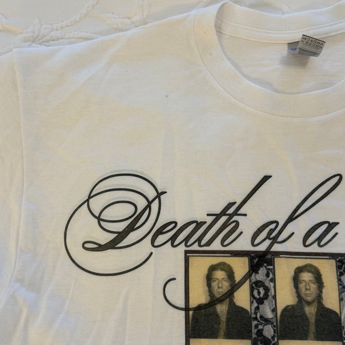 Death of a ladies man tee - L