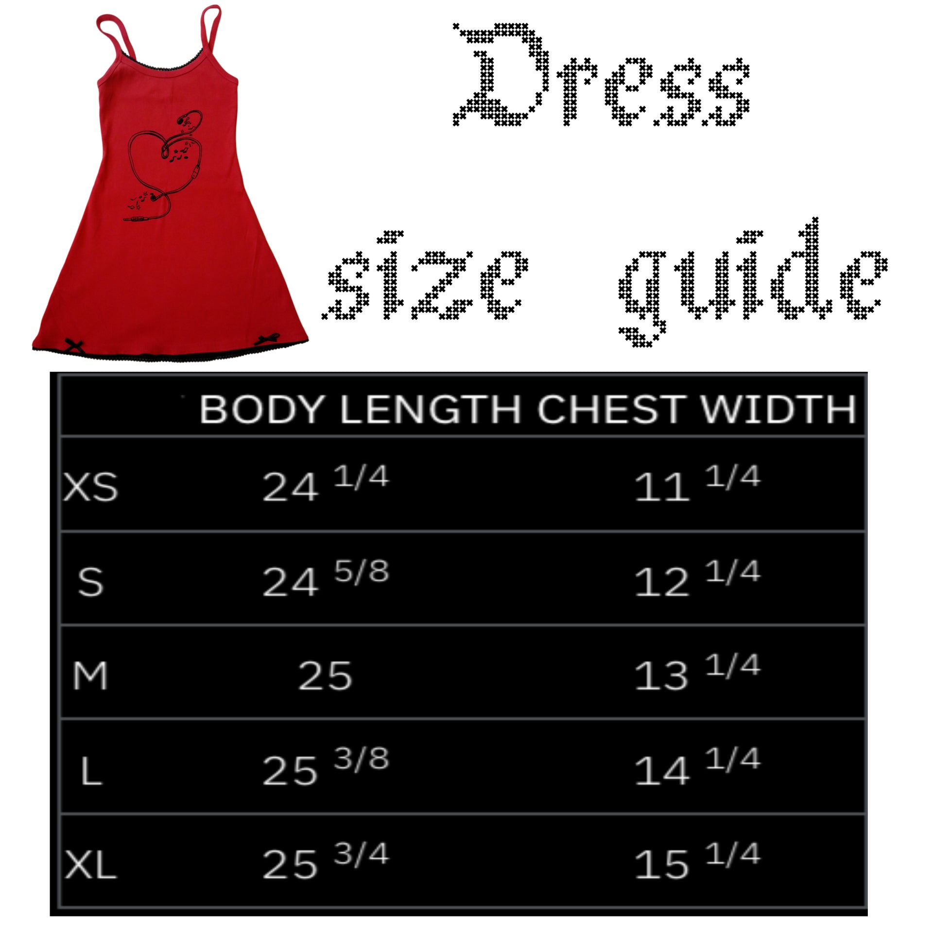 The music lover dress