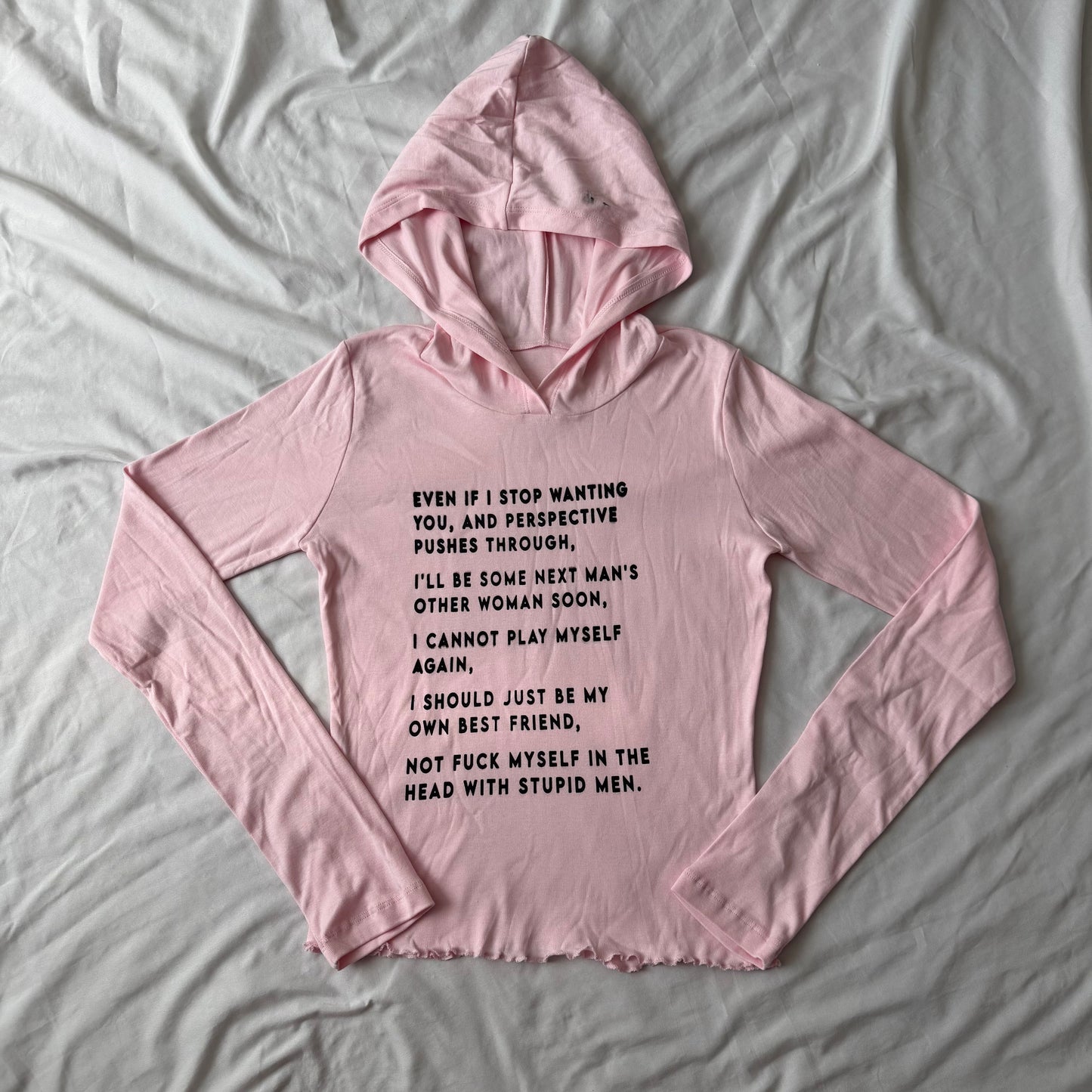 Tears dry on their own long sleeved hoodie - L