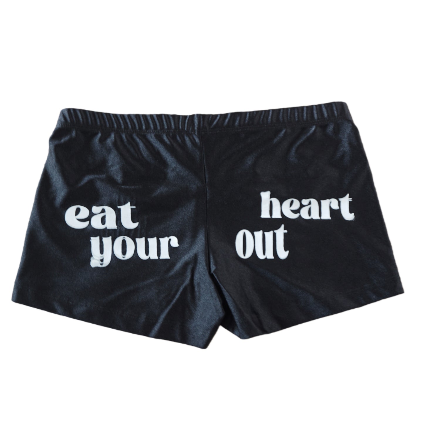 Eat your heart out micro shorts