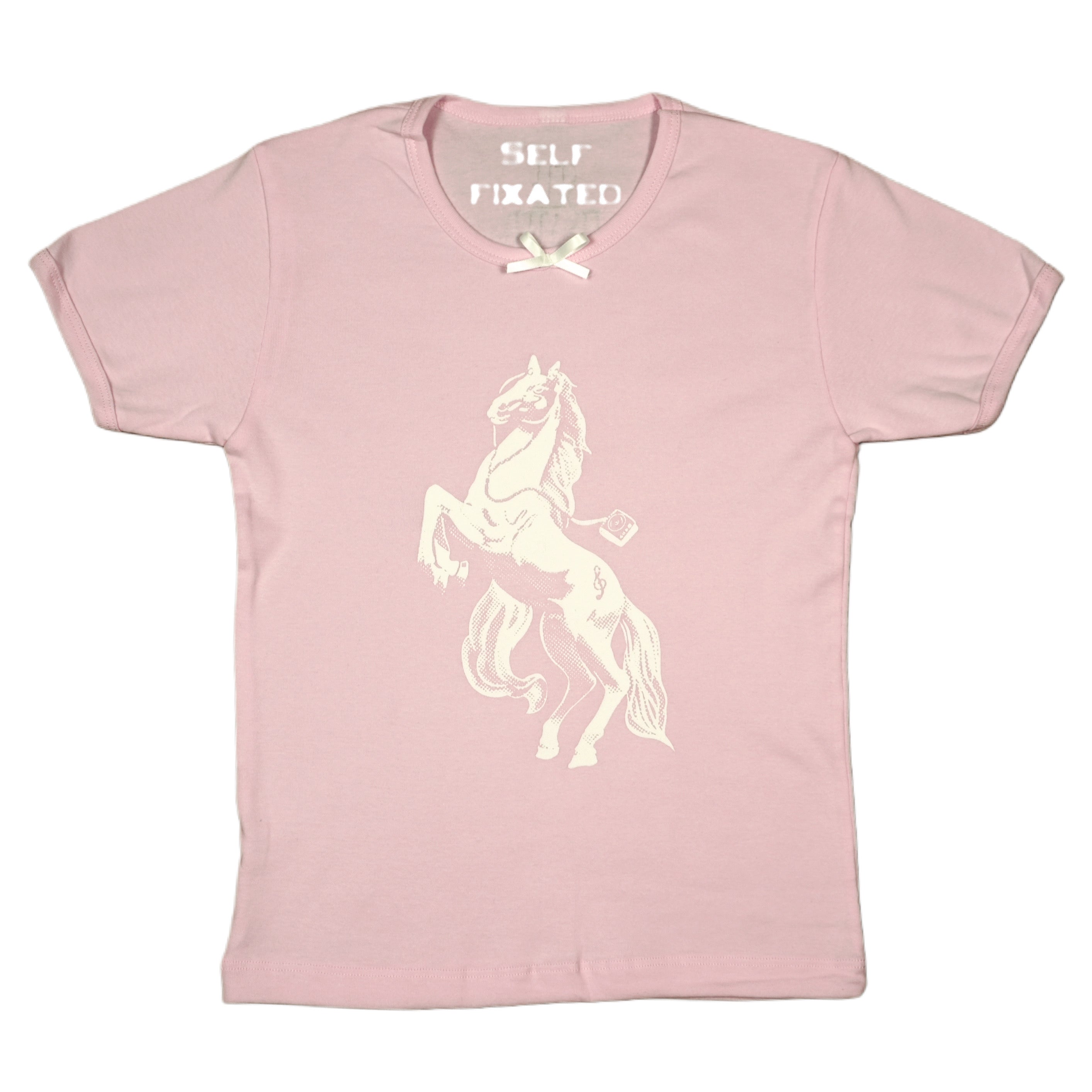 The Music Horse baby tee • SELF FIXATED