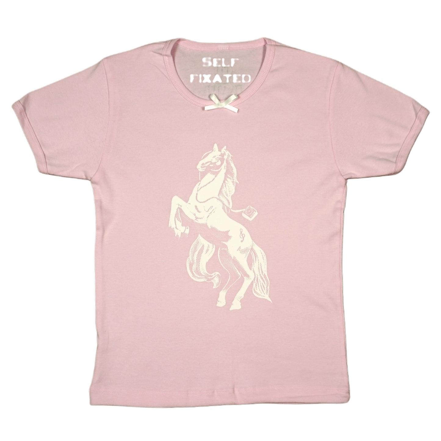 The Music Horse baby tee