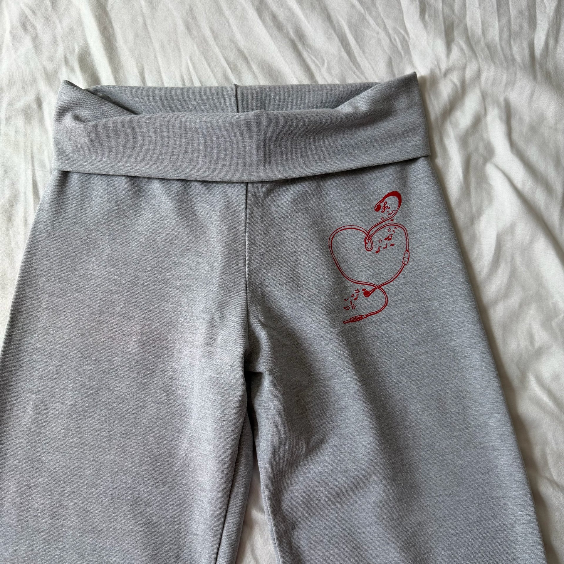Headphones yoga pants - S
