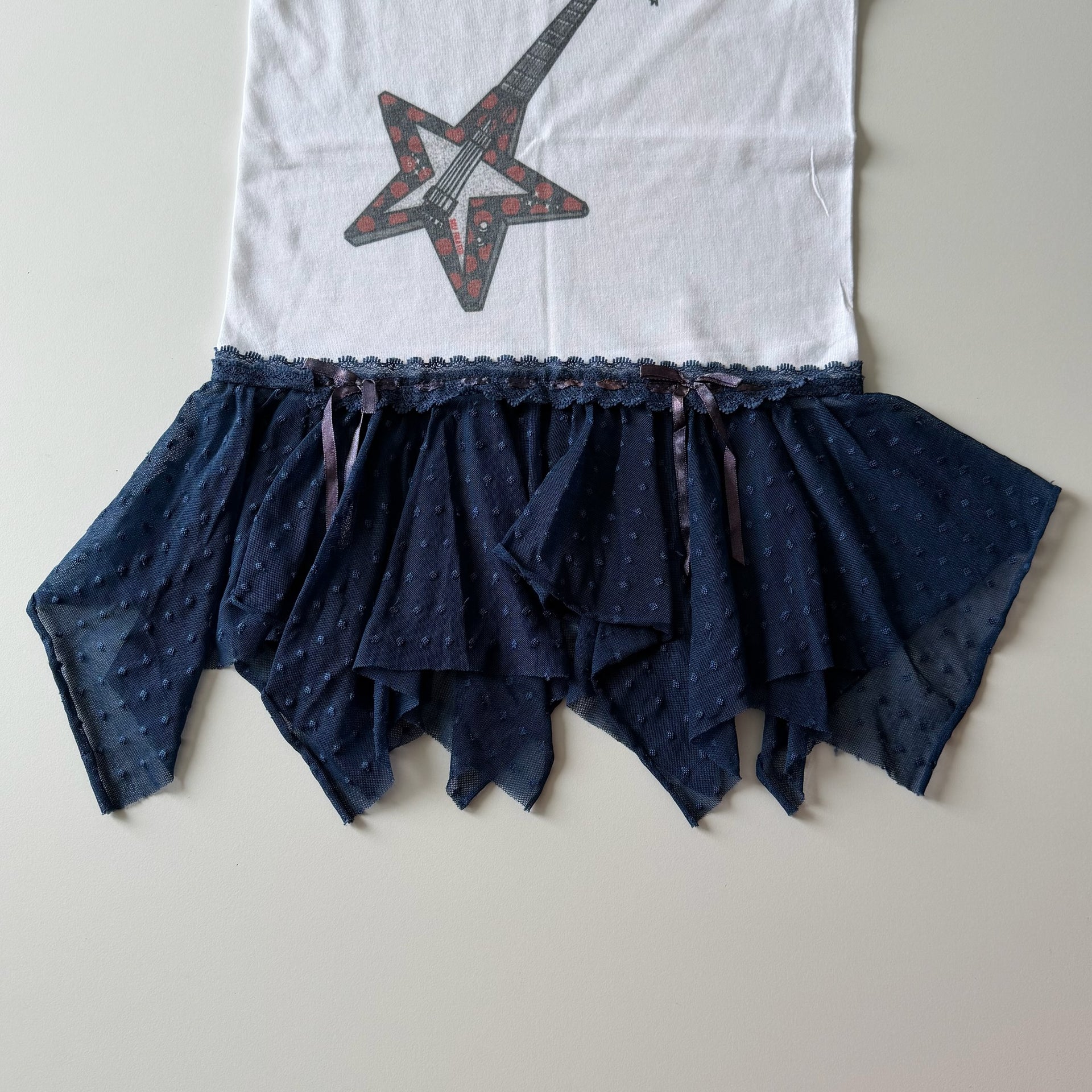 Rockstar tutu baby tee - XXS