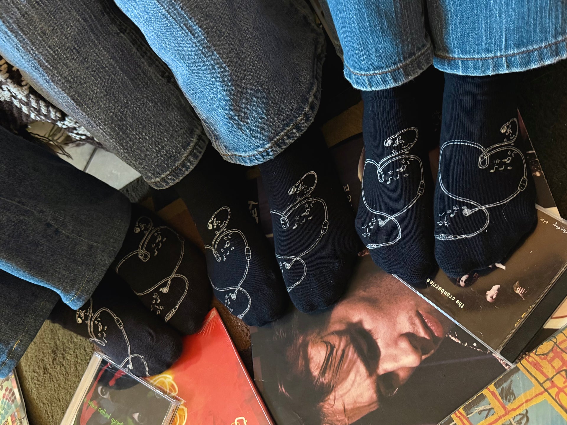 The music lover socks