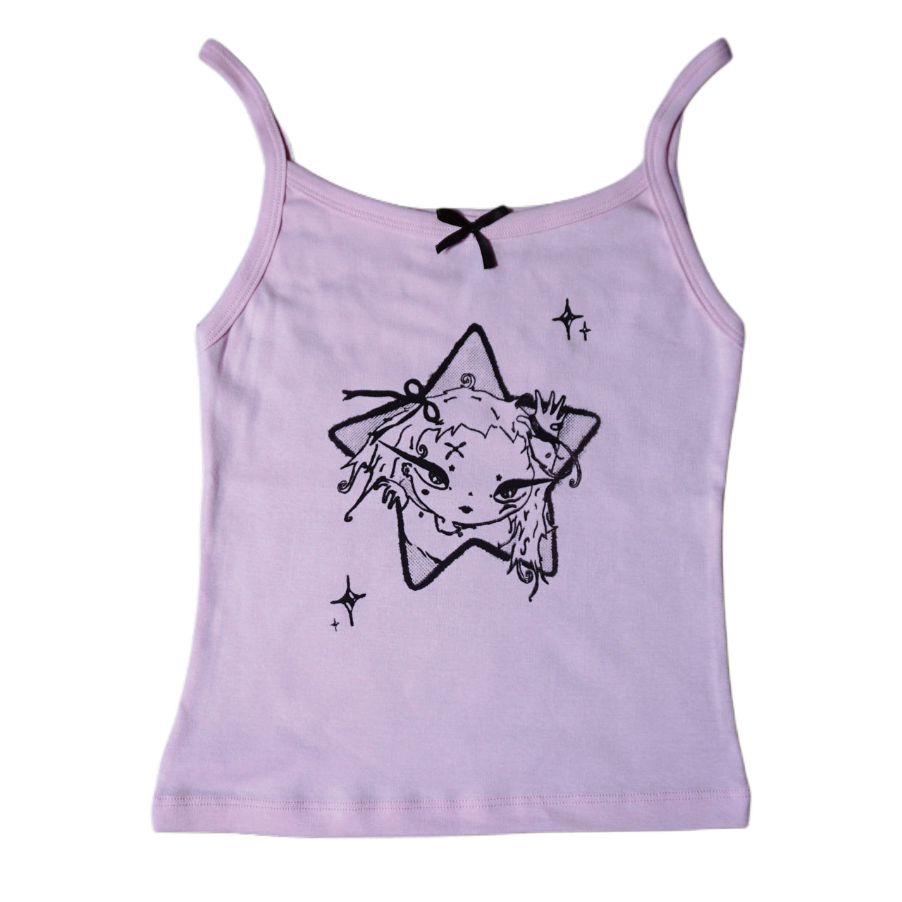 Star girl tank top