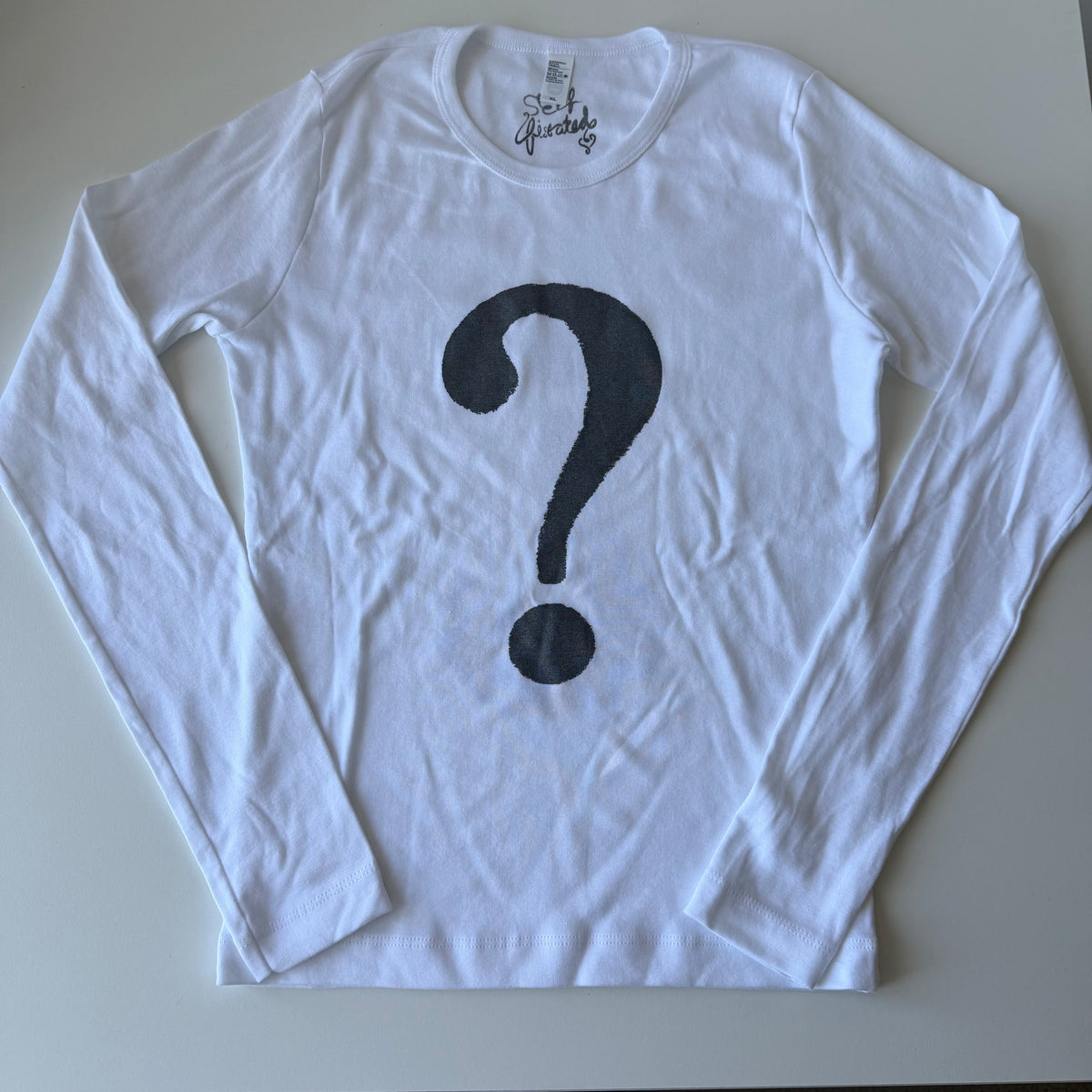 Question mark long sleeve - XL