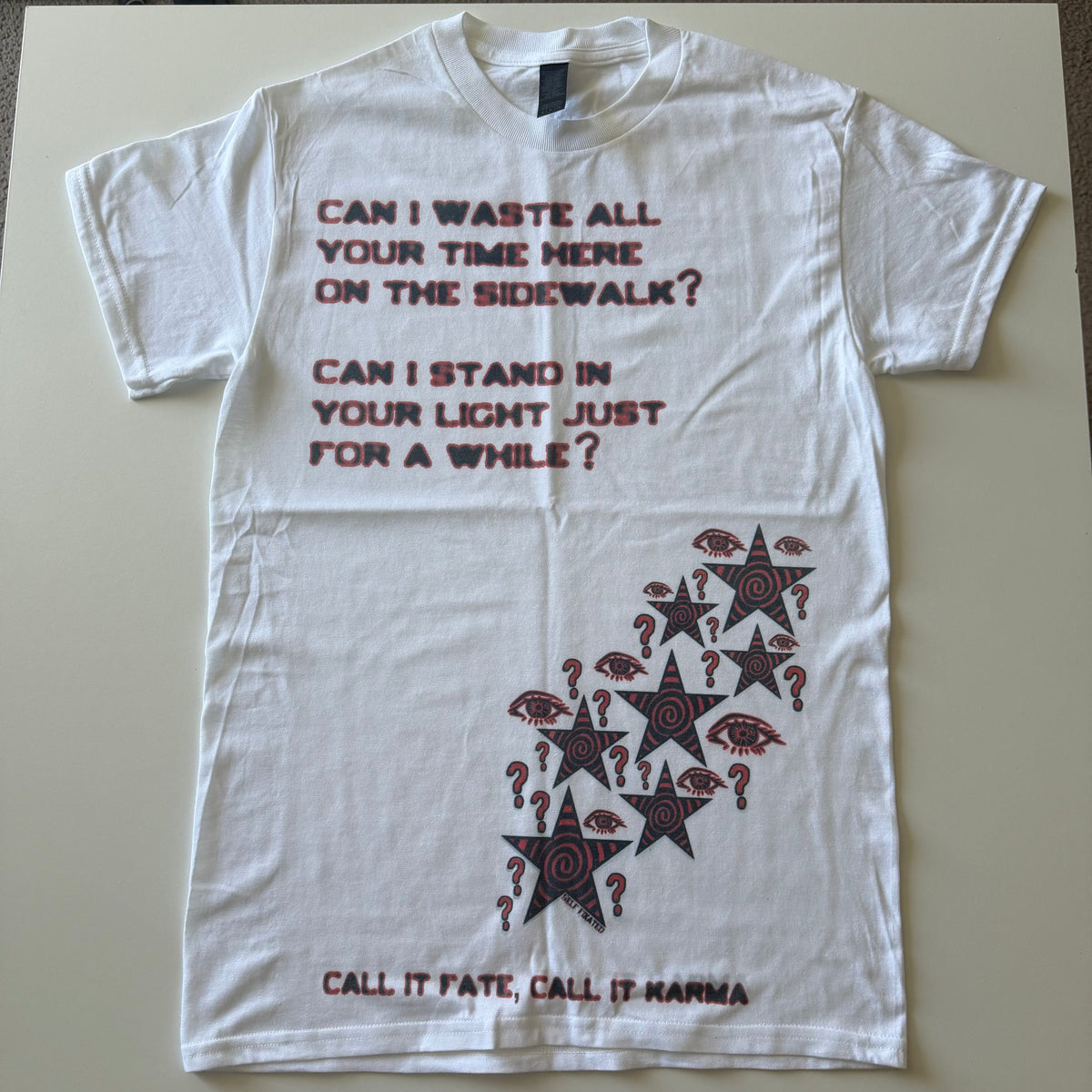 Call it fate, call it karma reg tee - S