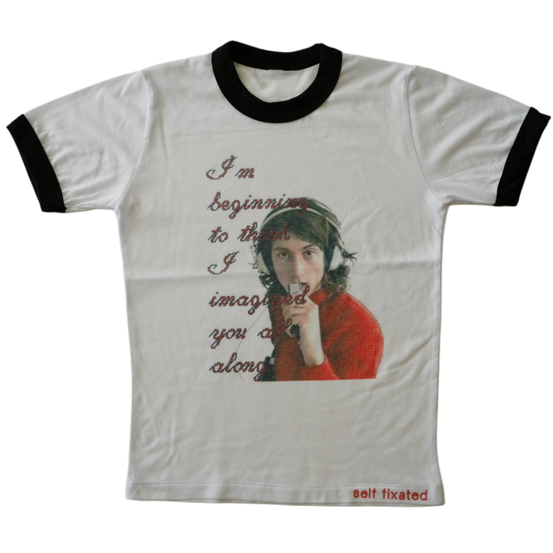 I imagined you all along Ringer tee