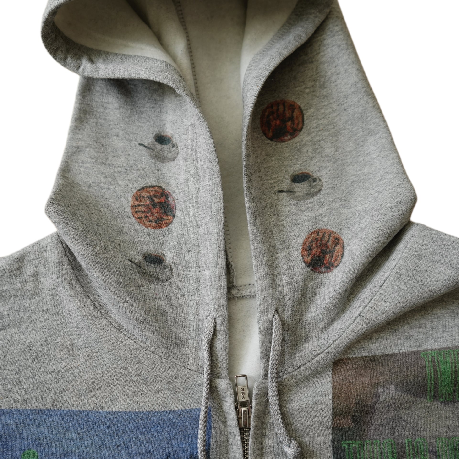 I know a place zip up hoodie