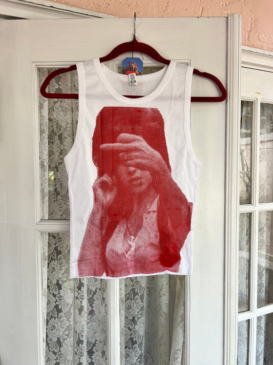 Amy Winehouse Cropped tank - L