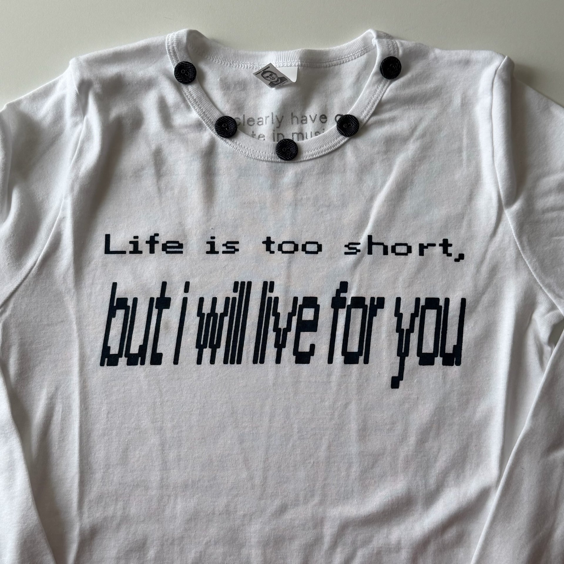 Life is too short long sleeve - L