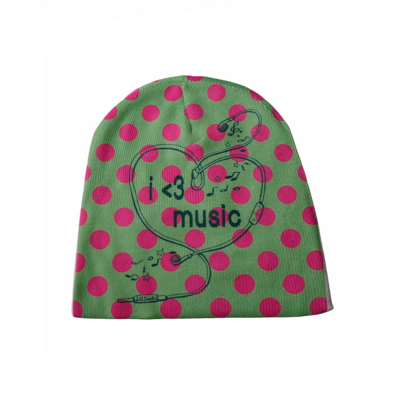 I <3 music beanie