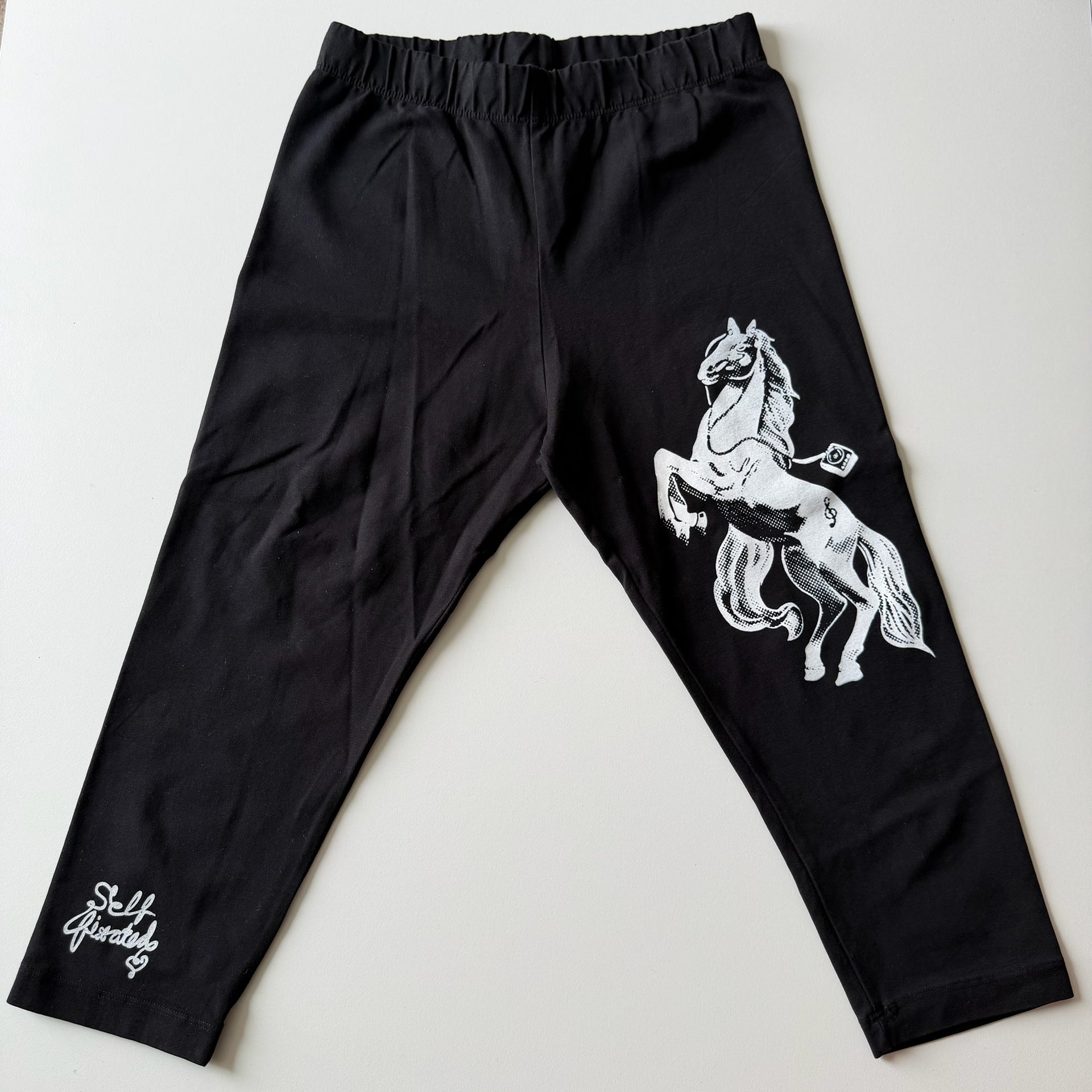 The music Horse capri leggings - S