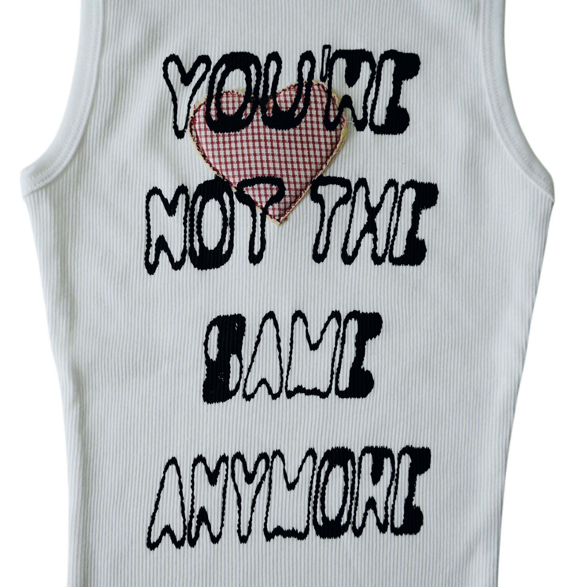 You're not the same anymore tank