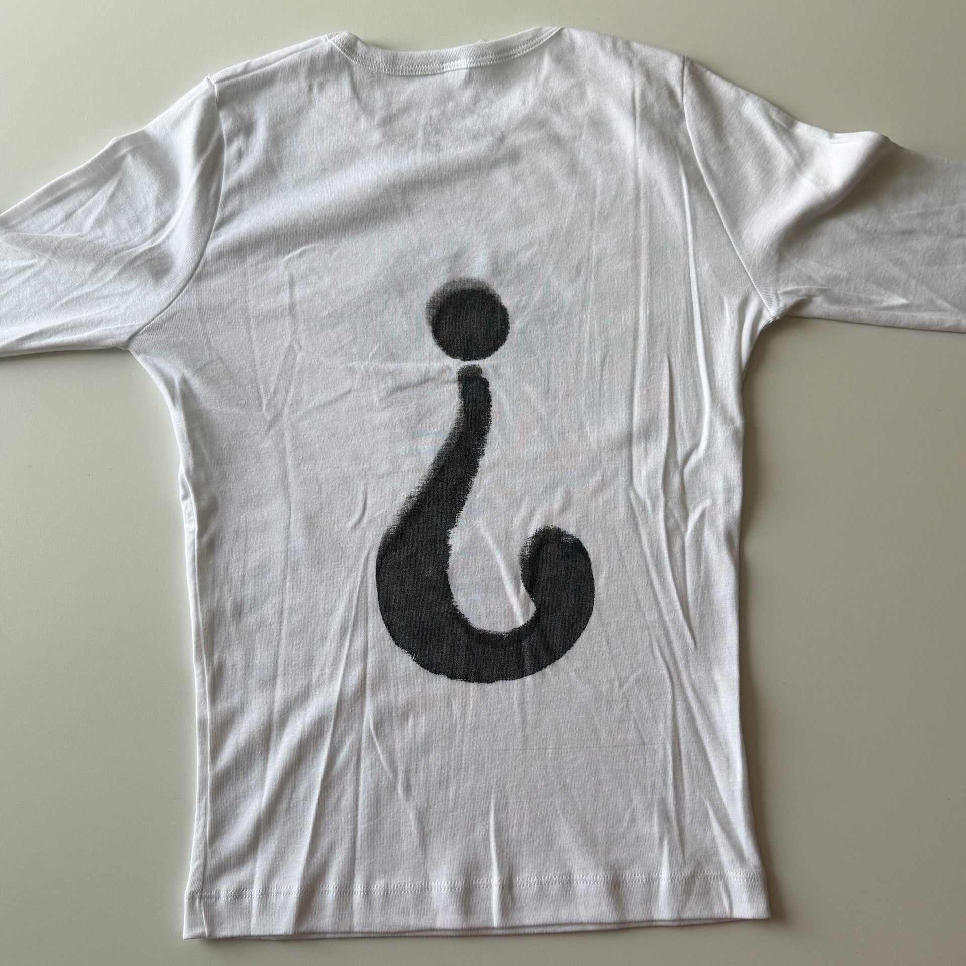 Question mark long sleeve - L