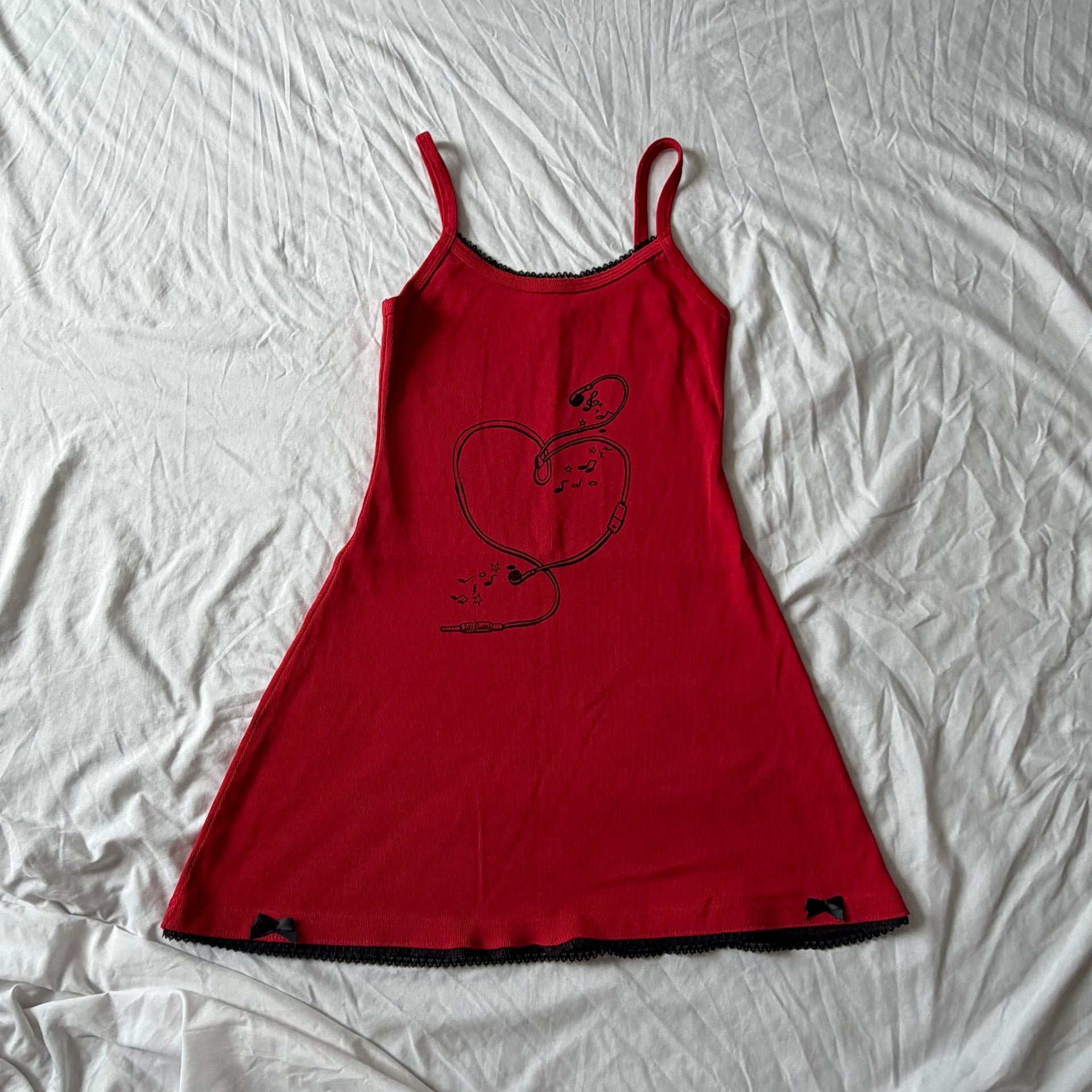 Headphones dress - L