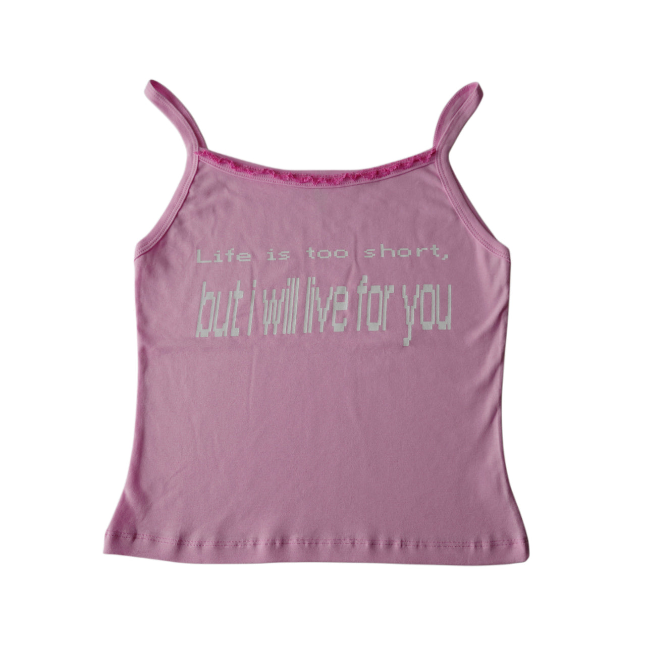 Life is too short tank top