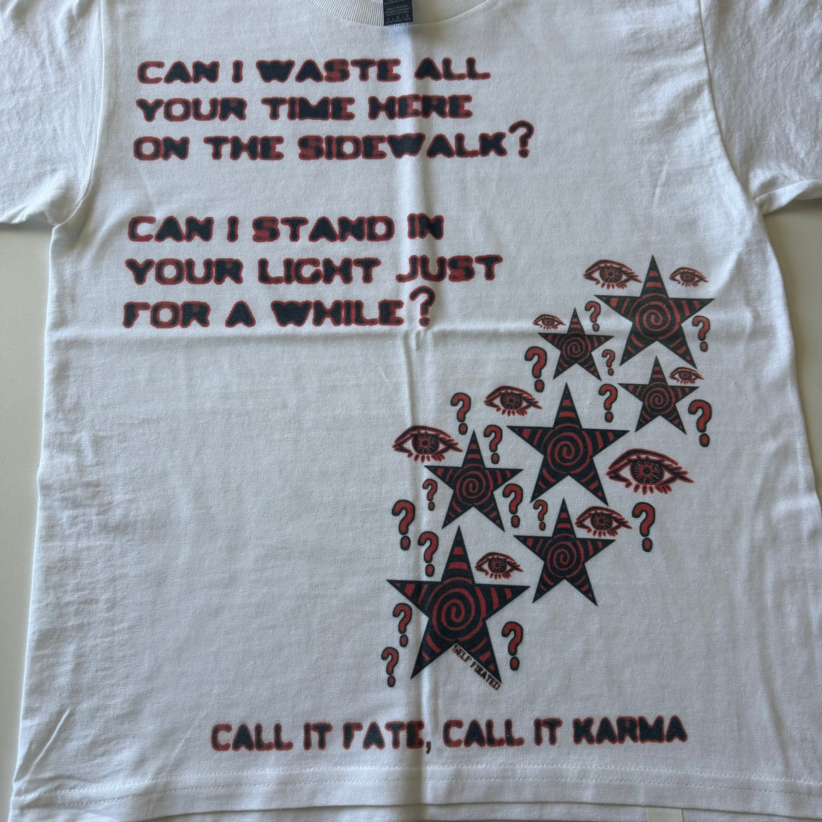 Call it fate, call it karma baby tee - L
