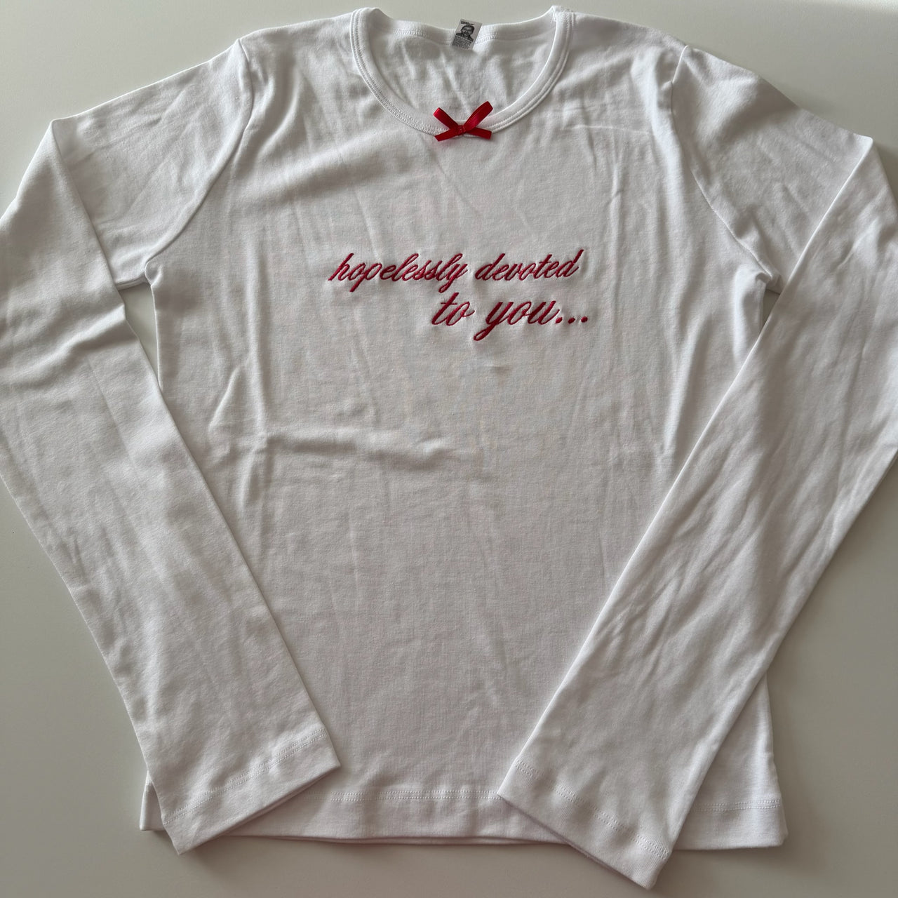 Hopelessly devoted to you long sleeve tee - 2XL