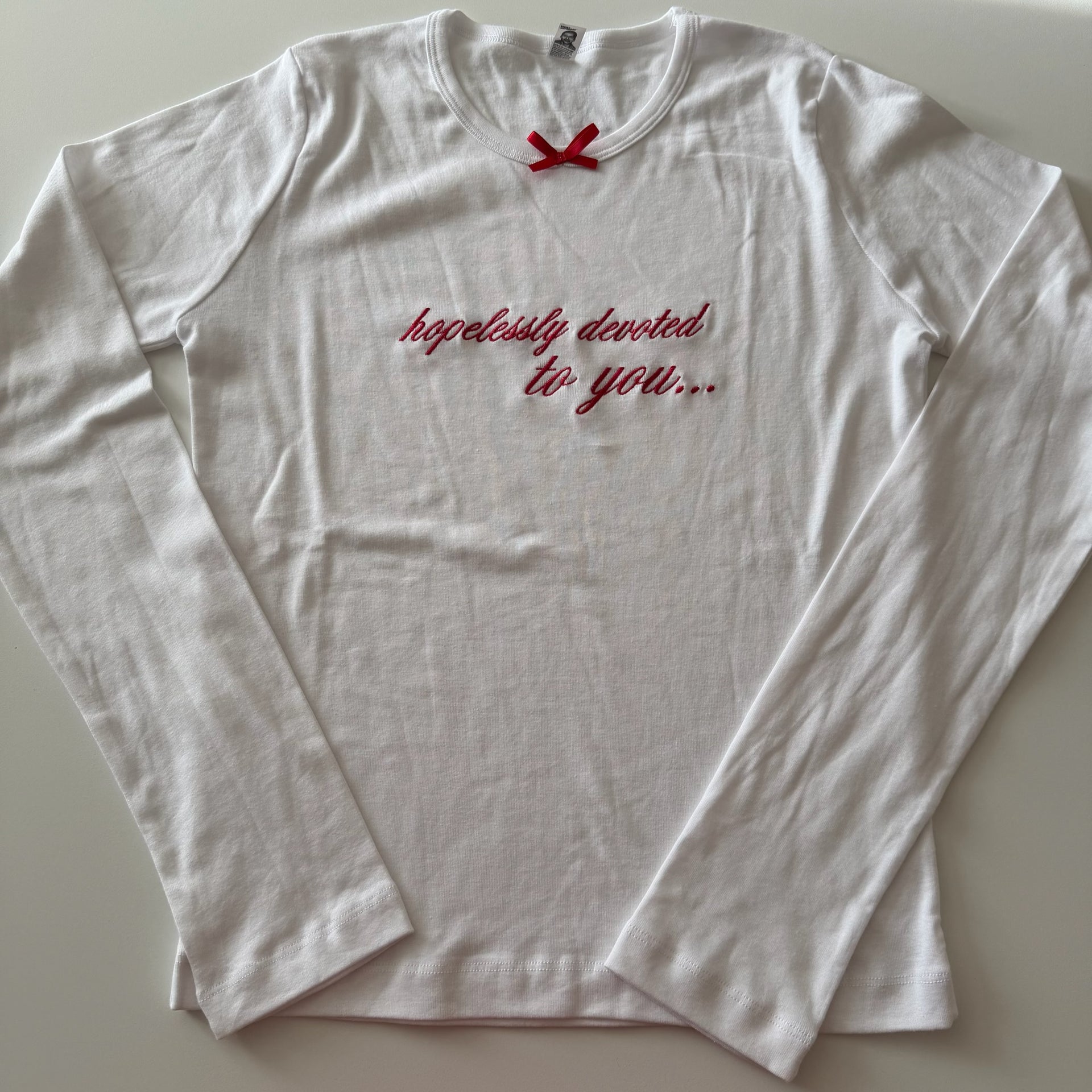 Hopelessly devoted to you long sleeve tee - 2XL