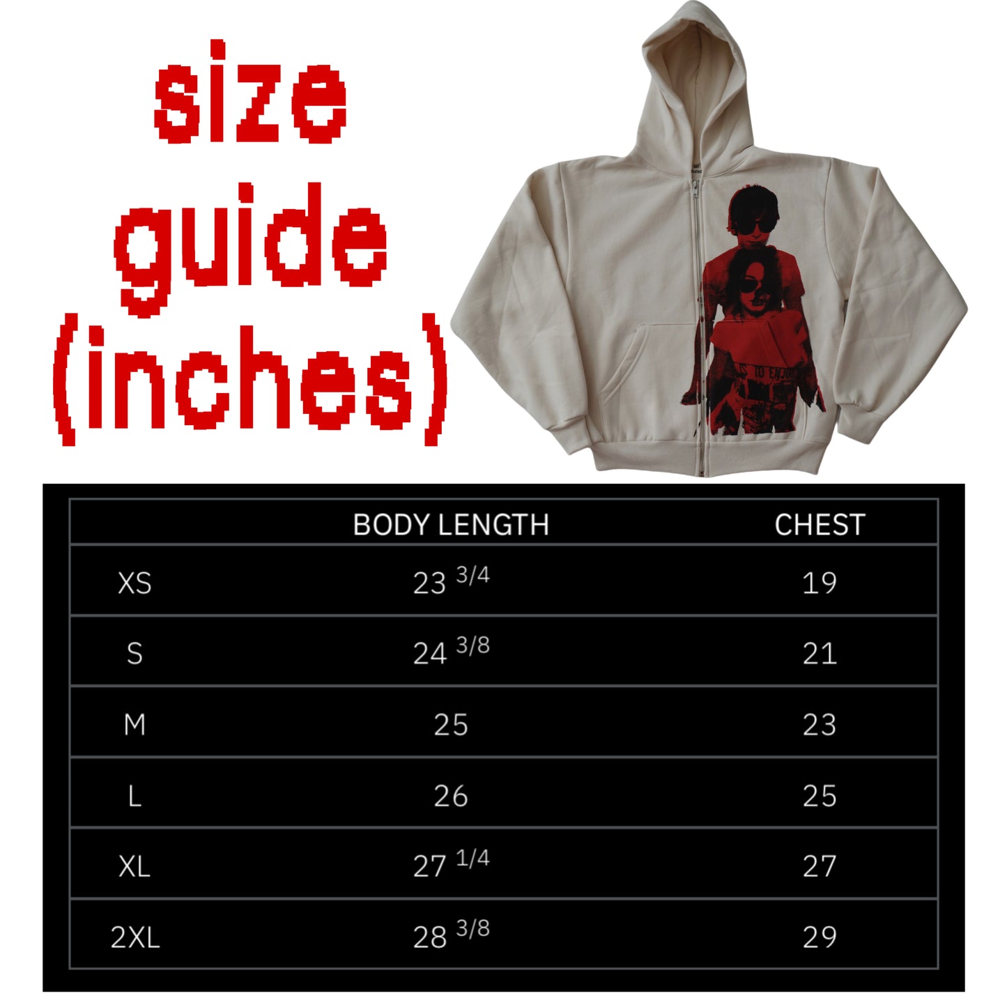 Zanessa zip up hoodie