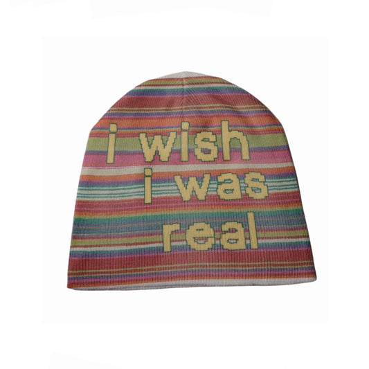 I wish I was real beanie