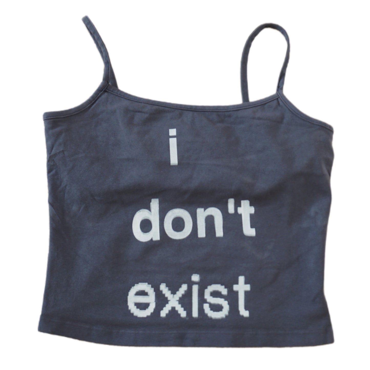 I don't exist spaghetti camisole